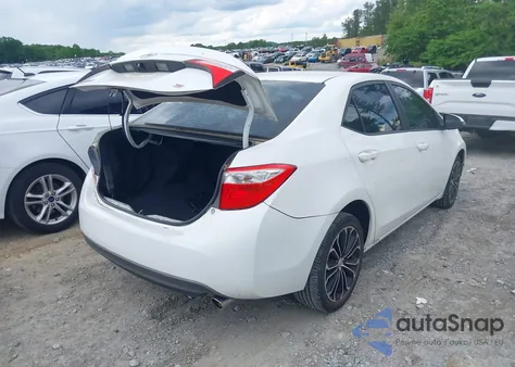 2016 Toyota Corolla S Plus from USA, damaged, VIN 2T1BURHE2GC481998